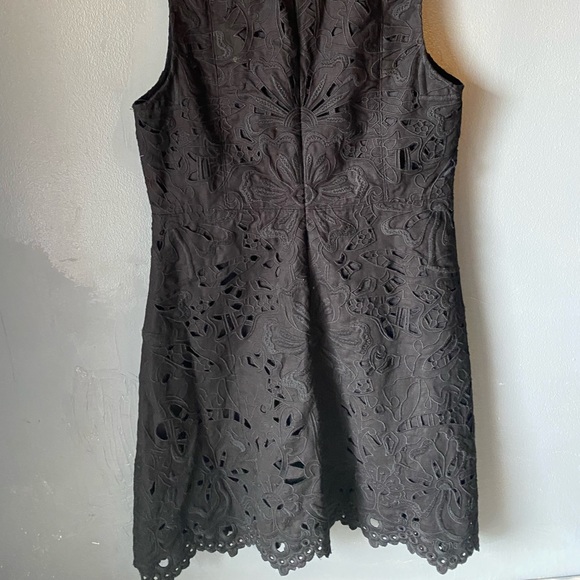 NWT THEORY “Jemion” Black Cocktail Dress Size 12 - Picture 5 of 9